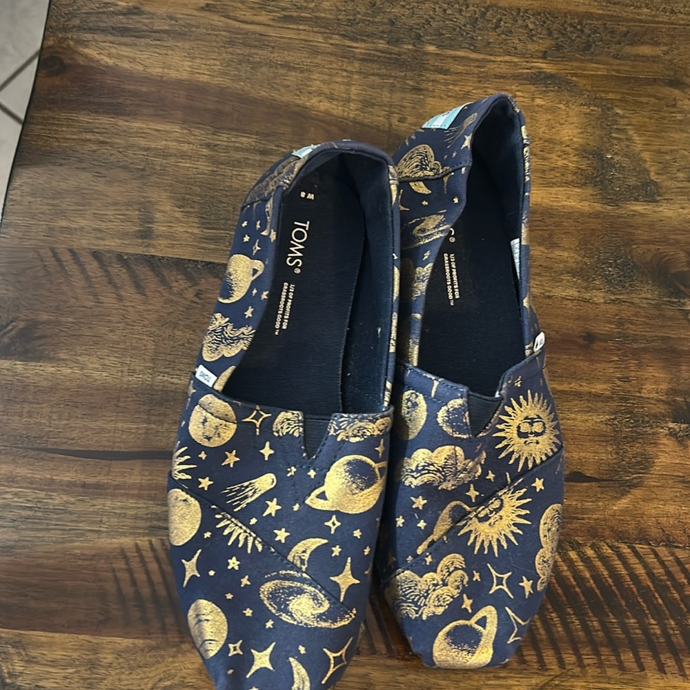 Sun, moon, stars TOMS size 8w